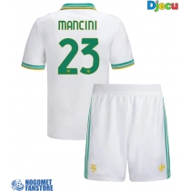 AS Roma Gianluca Mancini #23 Rezervni Dres za djecu 2025-26 Kratak Rukav (+ Kratke hlače)